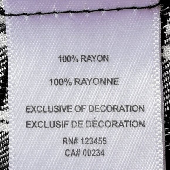 Design Lab by Lord & Taylor Plaid Off the Shoulder Blouse - Sz S - Picture 8 of 8